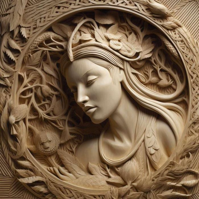 نموذج ثلاثي الأبعاد لآلة CNC 3D Art 